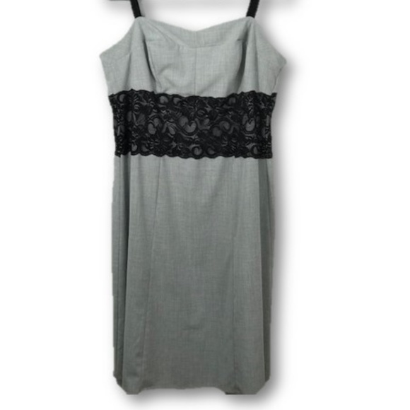 torrid Dresses & Skirts - Torrid Midi A-line Dress Gray Size 16!